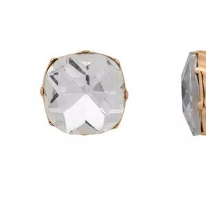 LC Lauren Conrad Gold Tone Simulated Stone Stud Earrings